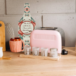 Tabla De Cortar Personalizable floral de campo