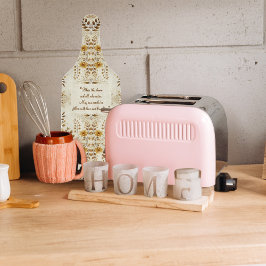 Tabla De Cortar Personalizable floral de Farmhouse