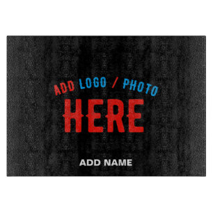 TABLA DE CORTAR PERSONALIZABLE MODERNO ESTILO NEGRO VERIFICADO MAR