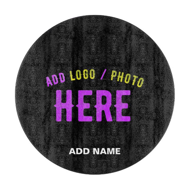 TABLA DE CORTAR PERSONALIZABLE MODERNO ESTILO NEGRO VERIFICADO MAR (Anverso)