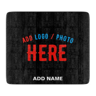 TABLA DE CORTAR PERSONALIZABLE MODERNO ESTILO NEGRO VERIFICADO MAR