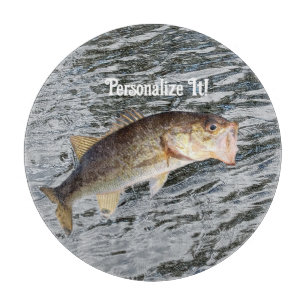 Tabla De Cortar Personalizable Saltando Pesca
