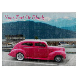 Tabla De Cortar Personalizado 1940 Famoso americano Make Sedan