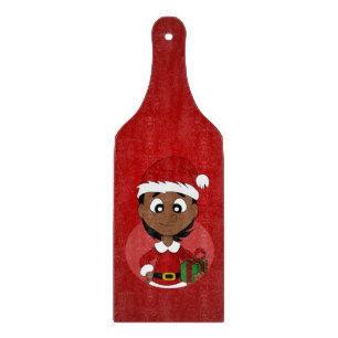 Tabla De Cortar personalizado chica navidades