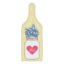 Personalizado Cutting Board con Bluebonnets