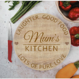 Tabla De Cortar Personalizado de Día de la Madre moderno Textos Ma