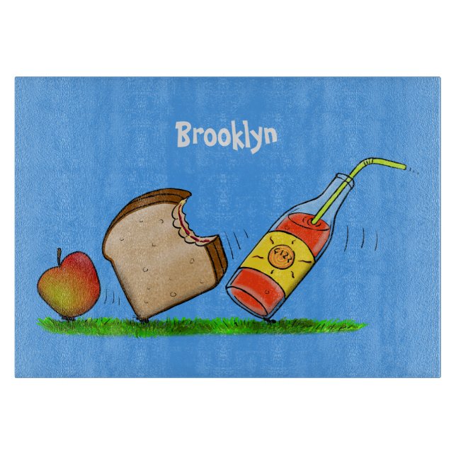 Tabla De Cortar Personalizado de hormigas divertidas (Anverso)