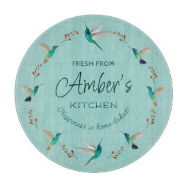 Tabla De Cortar Personalizado Hummingbird Cutting Board