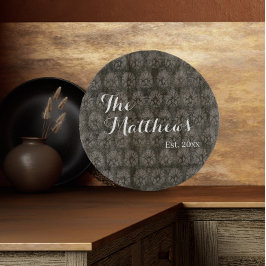 Tabla De Cortar Personalizado moderno de cocina marrón oscura