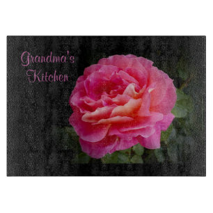 Tabla De Cortar Personalizan la cocina rosa de la abuela 