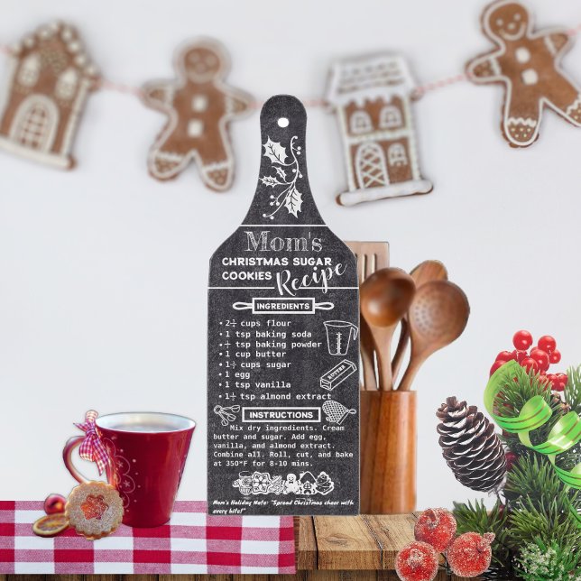 Tabla De Cortar Personalizar Navidades Recetas familiares Decorati (Subido por el creador)
