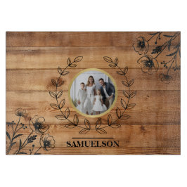 Tabla De Cortar Personalized Photo Keepsake Cutting Board