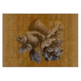 Tabla De Cortar Pescado de oro