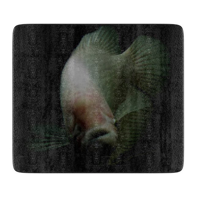 Tabla De Cortar Pescado en retrato de tanque (Anverso)
