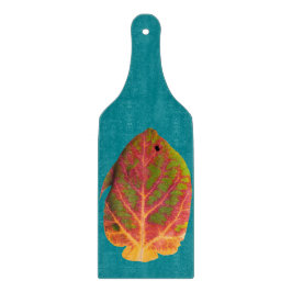 Tabla De Cortar Pescado tropical de hoja de ave 1