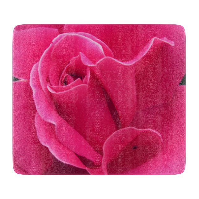 Tabla De Cortar Pétalos rosa rosados (Anverso)