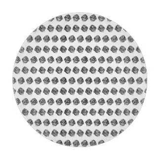 Tabla De Cortar Pez monocromo