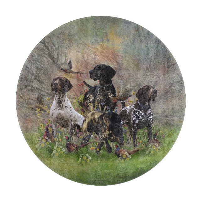 Tabla De Cortar Pheasant de caza con SGP (Anverso)