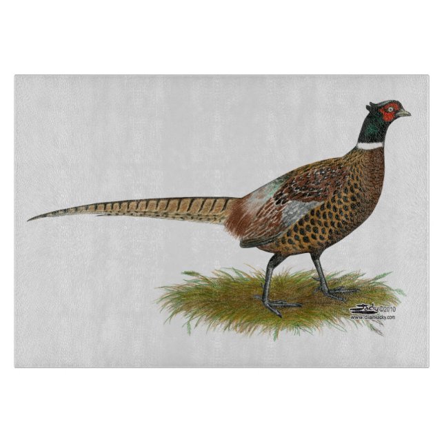 Tabla De Cortar Pheasant Rooster (Anverso)