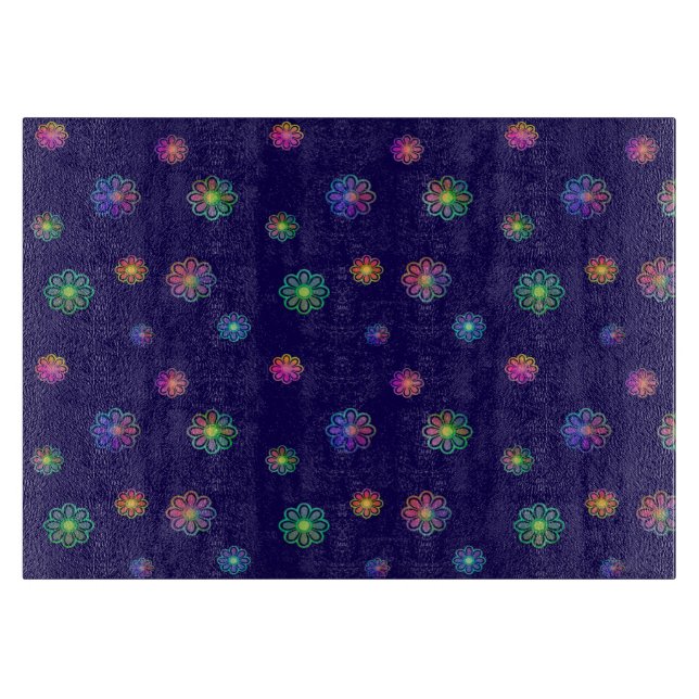 Tabla De Cortar Pick a Posy Custom Background  (Anverso)