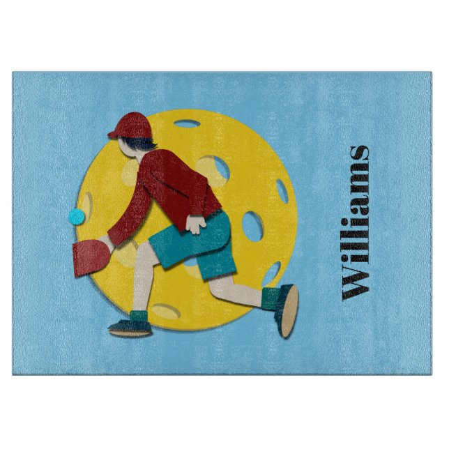 Tabla De Cortar Pickle Ball (Anverso)