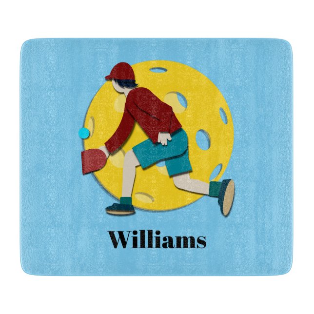Tabla De Cortar Pickle Ball (Anverso)