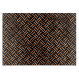 TABLA DE CORTAR PIEDRA NEGRA DEL MÁRMOL WOVEN2 Y DE BROWN