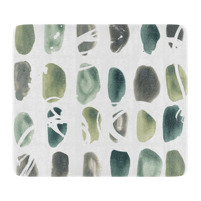 Tabla De Cortar Piedra rúnica - Verde (Anverso)