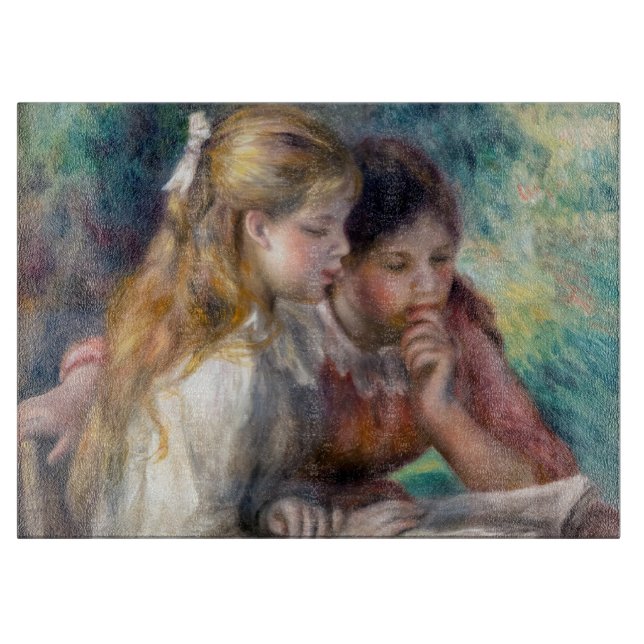 Tabla De Cortar Pierre-Auguste Renoir - La lectura (Anverso)