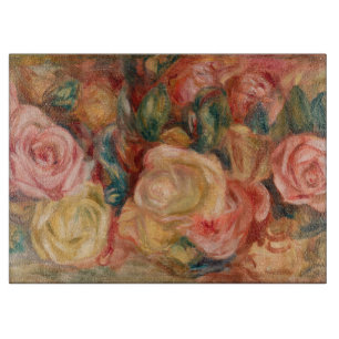 Tabla De Cortar Pierre-Auguste Renoir - Rosas