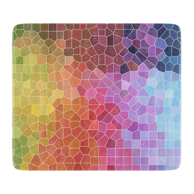 Tabla De Cortar Piezas de Color (Anverso)