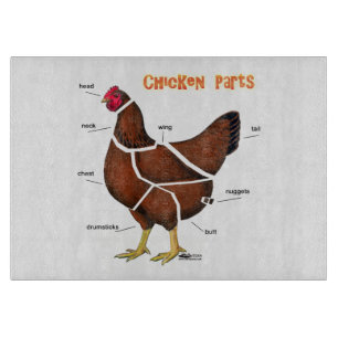 Tabla De Cortar Piezas de pollo