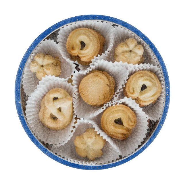 Tabla De Cortar Pillow de galleta de mantequilla danesa (Anverso)