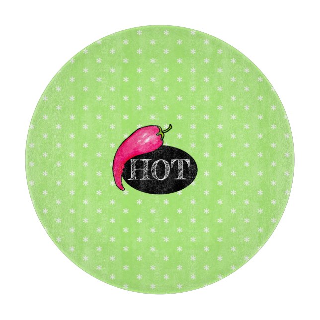 Tabla De Cortar Pimienta de chile (Anverso)