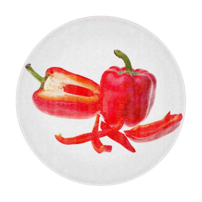 Tabla De Cortar Pimienta roja (Anverso)