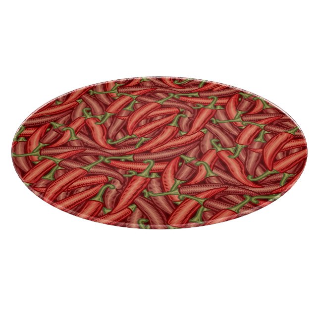Tabla De Cortar Pimientos de chile (Borde)