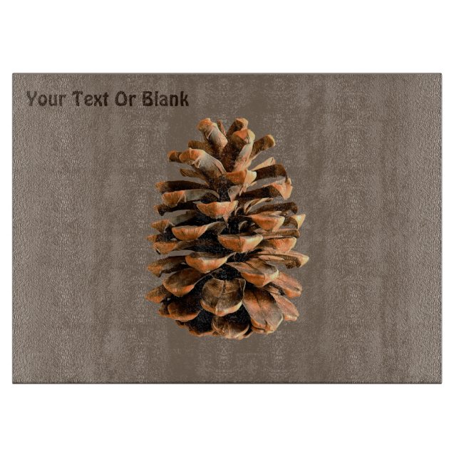 Tabla De Cortar Pine Cone (Anverso)