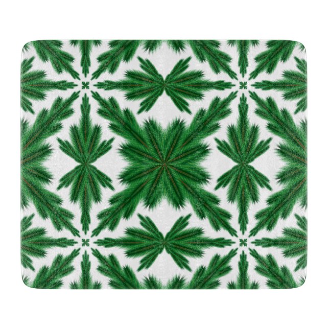 Tabla De Cortar Pine Mandala Glass Cutting Board (Anverso)