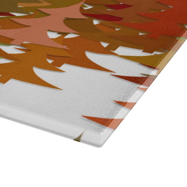 Tabla De Cortar Pine Trees (Borde)