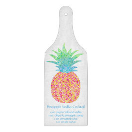 Tabla De Cortar Pineapple Cocktail Receta Cheboard