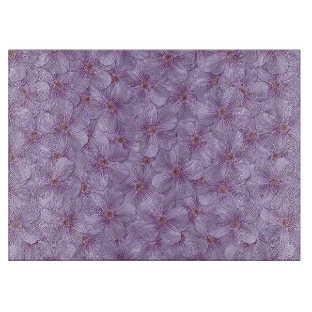 Tabla De Cortar Pineywoods Geranium Seamless Pattern (Anverso)