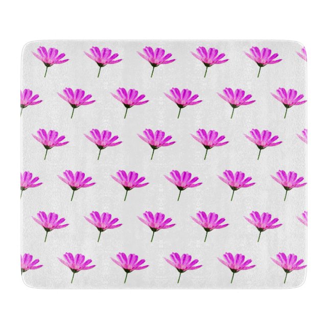 Tabla De Cortar Pink Daisy (Anverso)