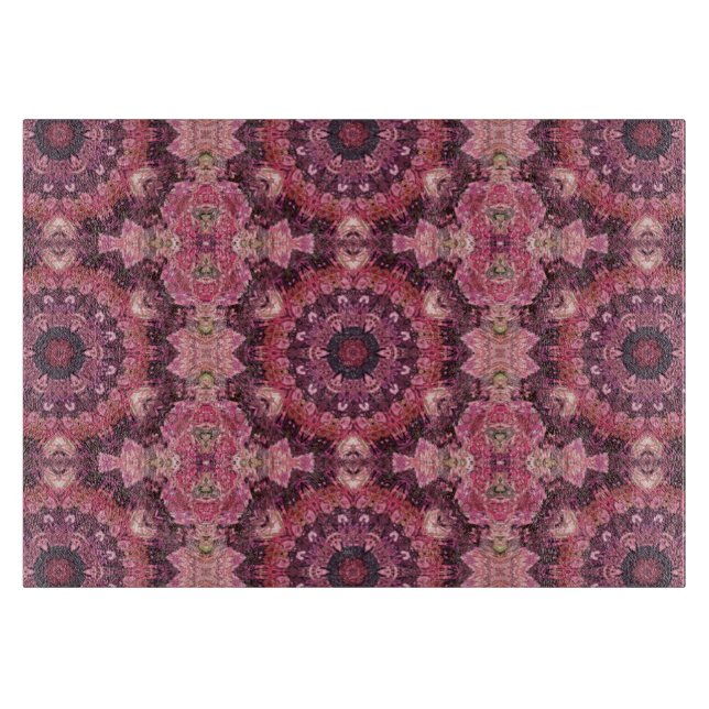 Tabla De Cortar Pink Quilt (Anverso)
