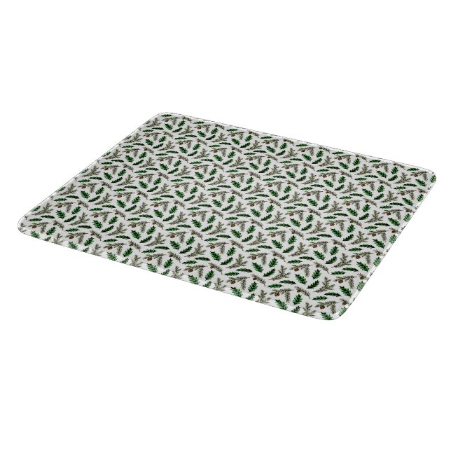 Tabla De Cortar Pino y acebo  (Borde)