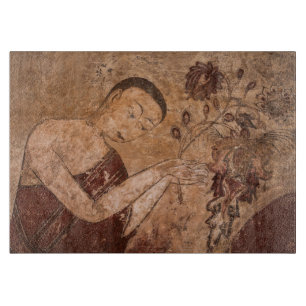Tabla De Cortar Pintura budista antigua