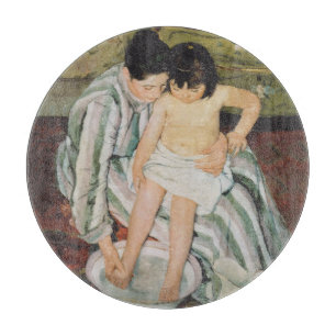 Tabla De Cortar Pintura de baño de Mary Cassatt