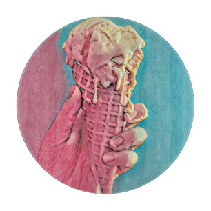 Tabla De Cortar Pintura de helado