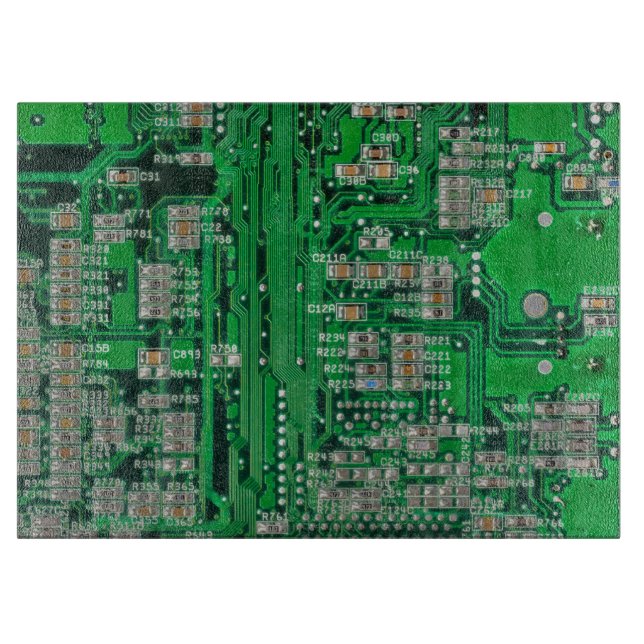 Tabla De Cortar Pintura de placa de circuito (Anverso)