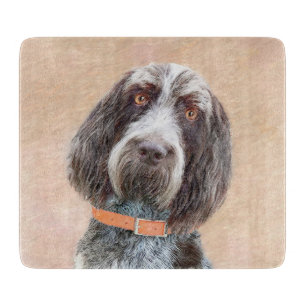 Tabla De Cortar Pintura de Spinone Italiano - Arte de Perro Origin