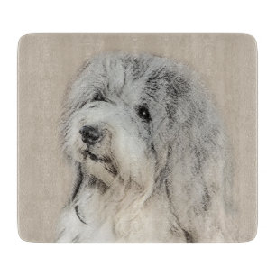 Tabla De Cortar Pintura Havanesa (Dorada Sable) - Arte Perro Origi